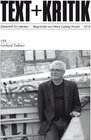 Buchcover Gerhard Falkner