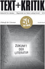 Buchcover Zukunft der Literatur