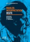 Buchcover Mahler-Interpretation heute