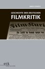 Buchcover Geschichte der deutschen Filmkritik