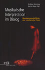 Buchcover Musikalische Interpretation im Dialog