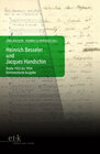 Buchcover Heinrich Besseler und Jacques Handschin