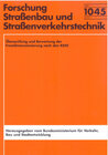 Buchcover Überprüfung und Bewertung der Frostdimensionierung nach den RStO