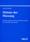 Buchcover Meister der Messung