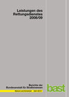 Buchcover Leistungen des Rettungsdienstes 2008/09