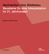 Buchcover Nachdenken über Städtebau