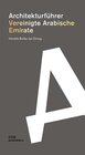 Buchcover Vereinigte Arabische Emirate. Architekturführer