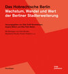 Buchcover Das Hobrechtsche Berlin