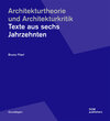 Buchcover Architekturtheorie und Architekturkritik
