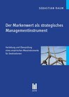 Buchcover Der Markenwert als strategisches Managementinstrument