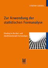 Buchcover Zur Anwendung der statistischen Formanalyse