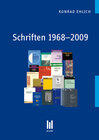 Buchcover Schriften 1968-2009