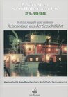 Buchcover Deutsches Schiffahrtsarchiv. Wissenschaftliche Zeitschrift des Deutschen Schiffahrtsmuseums / Wissenschaftliches Jahrbuc