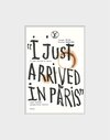 Buchcover I JUST ARRIVED IN PARIS