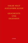 Buchcover Werkausgabe Bd. 6 / Geschichte und Eigensinn