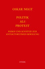 Buchcover Werkausgabe Bd. 3 / Politik als Protest