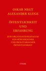 Buchcover Werkausgabe Bd. 4 / Öffentlichkeit und Erfahrung
