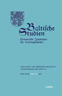 Buchcover Baltische Studien, Pommersche Jahrbücher für Landesgeschichte. Band 106 NF