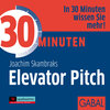 Buchcover 30 Minuten Elevator Pitch