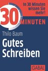 Buchcover 30 Minuten Gutes Schreiben