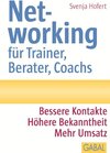 Buchcover Networking für Trainer, Berater, Coachs