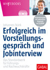 Buchcover Erfolgreich im Vorstellungsgespräch und Jobinterview