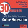 Buchcover 30 Minuten Online-Moderation