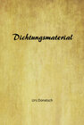 Buchcover Dichtungsmaterial