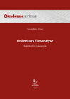 Buchcover Onlinekurs Filmanalyse. Begleitbuch mit Zugangscode
