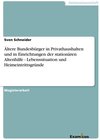 Buchcover Ältere Bundesbürger in Privathaushalten und in Einrichtungen der stationären Altenhilfe - Lebenssituation und Heimeintri