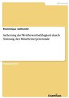 Buchcover Sicherung der Wettbewerbsfähigkeit durch Nutzung der Mitarbeiterpotenziale