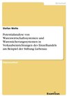 Buchcover Potentialanalyse von Warenwirtschaftssystemen und Warensicherungssystemen in Verkaufseinrichtungen des Einzelhandels am 