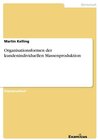 Buchcover Organisationsformen der kundenindividuellen Massenproduktion