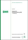 Buchcover Analyse der Handwerkszählung 2008 – Kurzfassung –