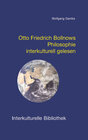 Buchcover Otto Friedrich Bollnows Philosophie interkulturell gelesen