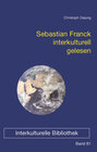 Buchcover Sebastian Franck interkulturell gelesen