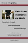 Buchcover Wirtschaftskriminalität und Werte