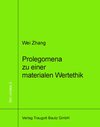 Buchcover Prolegomena zu einer materialen Wertethik