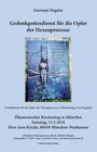 Buchcover Gedenkgottesdienst für die Opfer der Hexenprozesse