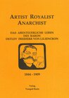 Buchcover Artist - Royalist - Anarchist