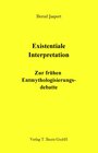 Buchcover Existentiale Interpretation
