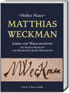 Buchcover Matthias Weckman