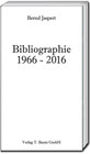 Buchcover Bibliographie 1966-2016
