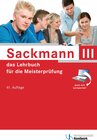 Buchcover Sackmann - das Lehrbuch für die Meisterprüfung Teil III