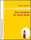 Buchcover Das Geheimnis  der Marie Rogêt