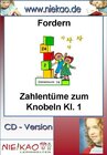 Buchcover Fordern - Zahlentürme zum Knobeln Kl. 1