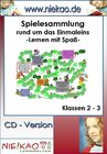 Buchcover Freiarbeit - motivierende Spiele rund um das Einmaleins
