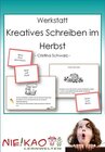 Buchcover Werkstatt - Kreatives Schreiben im Herbst