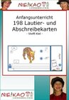 Buchcover Anfangsunterricht - 198 Lautier- und Abschreibekarten