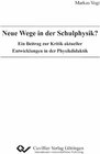 Buchcover Neue Wege in der Schulphysik?